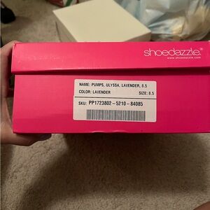 Shoedazzle Lavender Pumps